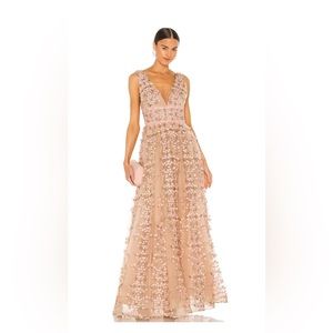 BRONX AND BANCO Megan Maxi Dress in Rose